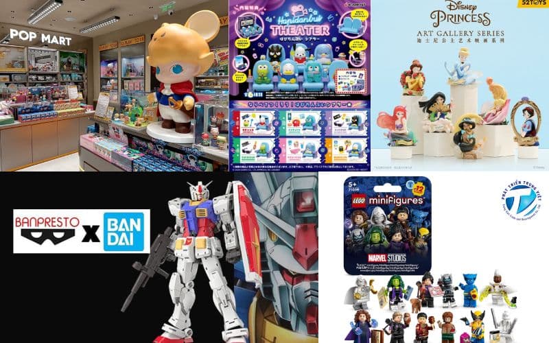Các hãng blind box nổi tiếng đáng biết